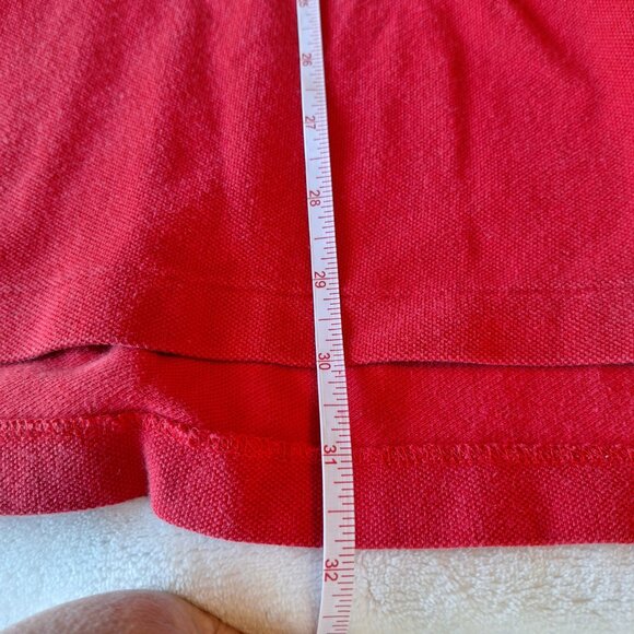 Ralph Lauren Polo Shirt XL Red Blue Pony Rugby Casual Outdoors Preppy Mens - Picture 6 of 9